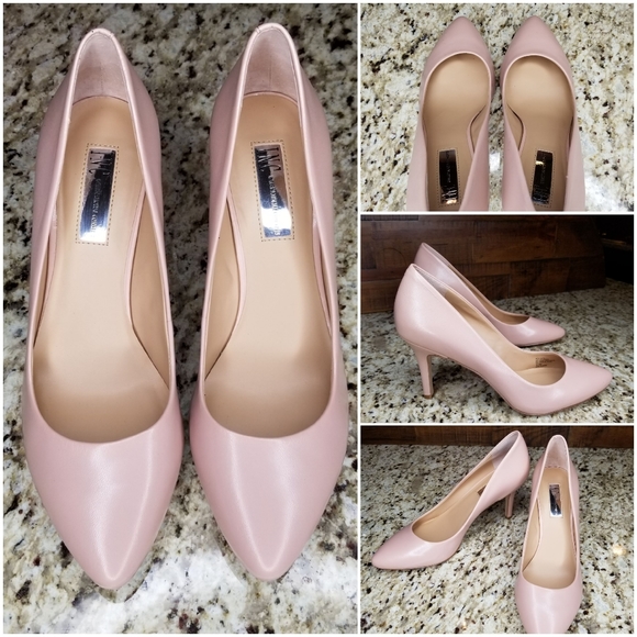INC International Concepts Shoes - NWOT INC | Zitah Heels Pump Pointed Toe Pink Nude